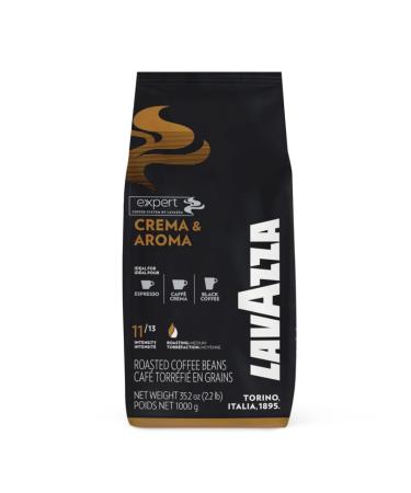Lavazza Crema Aroma Expert Coffee Beans (1 Pack of 1Kg) Crema & Aroma 1 kg (Pack of 1)