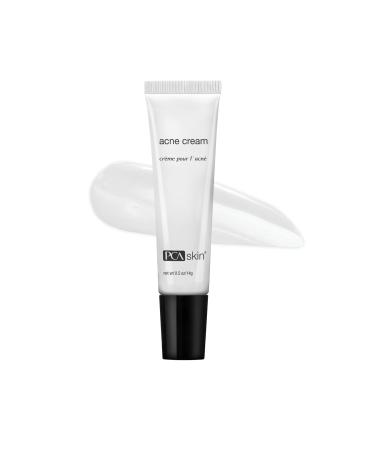 PCA SKIN Acne Treatment Cream for Face - Daily Facial Spot Treatment with 5% Benzoyl Peroxide & Hydrating Lactic Acid for Acne-Prone Skin (0.5 oz) 0.5 Fl Oz (Pack of 1)