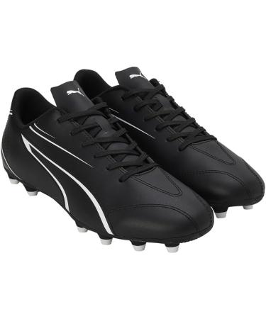 PUMA Men's Vitoria FG/AG Football Shoe - Size 44 EU - Puma Black & White - International Shipping Available - Buy Online on SooperMarket.com