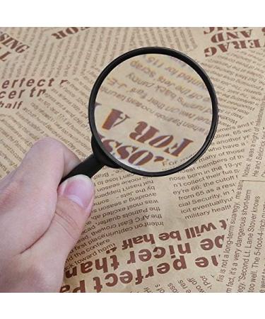 Magnifying Magnifier 60mm Hand Held 5X Magnifying Loupe Reading Glass Lens R9JC Good Times - Buy Online on SooperMarket.com