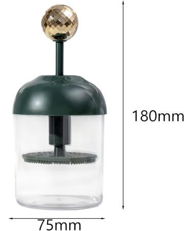 Folpus Face Wash Foam Maker Facial Foaming Cup Facial Bubble Maker Face Wash Foamer for Bathroom green - Buy Online on SooperMarket.com