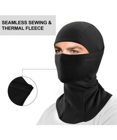 Rockbros Storm Hood Balaclava for Autumn & Winter - Windproof Warm Facial Cover for Cycling Snowboarding Skiing & Motorcycling - Unisex Size - Buy Online on SooperMarket.com