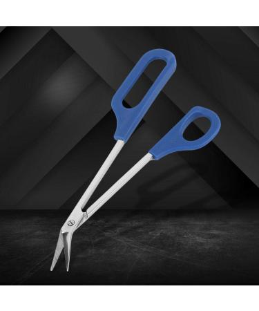 Hilitand Handcraft Scissors Toenail Scissors Stainless Steel Long Handle Scissors Handled Nail Scissors Easy Grip Large Loop Long Scissors - Buy Online on SooperMarket.com