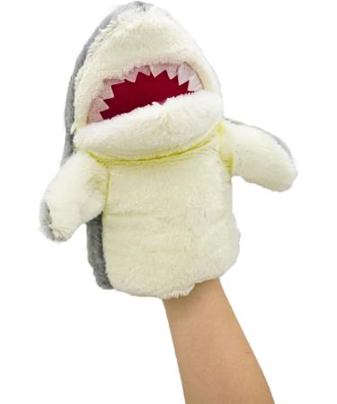 Lilizzhoumax Shark Hand Puppet Plush Toy - Interactive Role-Playing & Early Education Toy for Kids - Buy Online on SooperMarket.com