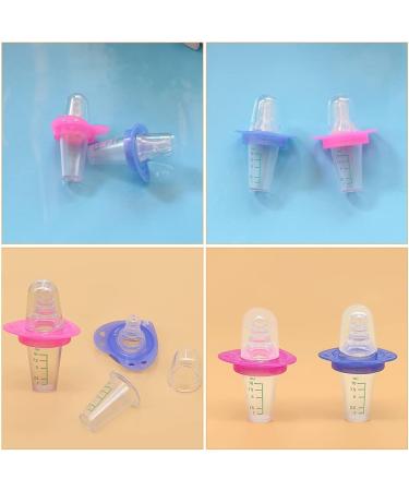 Tomaibaby 2pcs Baby Liquid Medicine Dispenser & Pacifier Feeder - Pink | Infant Feeding Supplies - Buy Online on SooperMarket.com