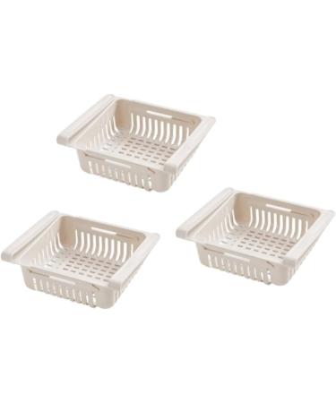 Zerodeko 6 Pcs Hanging Container Basket Fridge Tidy Boxes Food Drain Storage Crisper Drainage Tank Fruit - Buy Online on SooperMarket.com