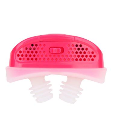 Electronic Anti Snoring Devices Silicone Anti Snoring Nasal Dilators Device Helps Reduce snoring Nose Clip Nose Breathing Apparatus Night Sleeping Aid(Red)