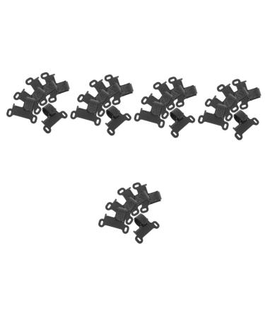 Unomor Mini Bike 5 Sets Inflator Holder Plastic Clip Strap Black s Mini Bikes Blackx5pcs 8x6cmx5pcs