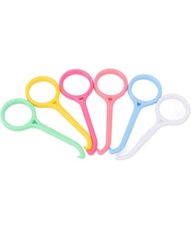 Clear Aligner Removal Instrument Set - 6 PCS Bracket Hook for Invisible Braces Retainers & Hygienic Oral Care Accessories - Buy Online on SooperMarket.com