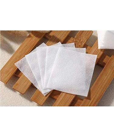 1 Box(1000PCS) Disposable Deep Clean Cotton Pads-Cosmetic Face Neck Mouth Makeup Remover Accessories Tools(White)
