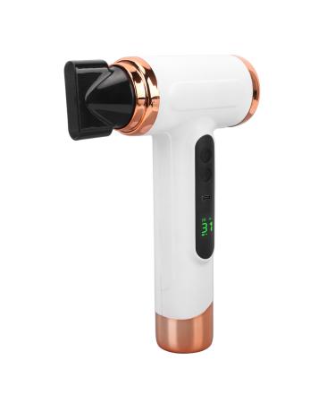 Cordless Hair Dryer Rechargeable High Speed Blow Dryer with Hot Cold Blow 200W Portable Travel Hair Dryer 15000mAh Battery for Women Kids Dormitory Travel (US Plug AC90-240V US Plug AC90-240V 50-60Hz White