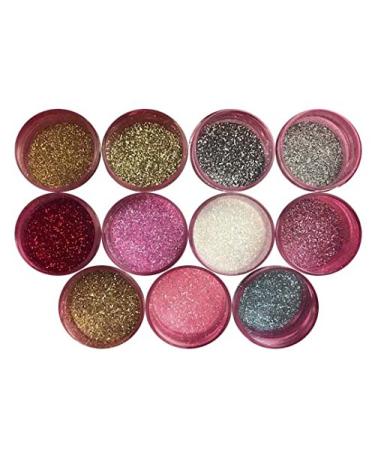 Disco Cake MULTICOLOR I SET (11 colors) 5 GRAMS EACH CONTAINER, for cakes, cupcakes, fondant, decorating, cake pops By Oh! Sweet Art