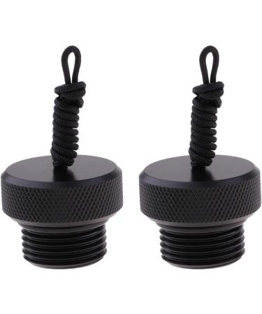 LEIPUPA 2Pcs Threaded Dust Cap Plug for Scuba Tank Valve End Cap (ID 0.6 inch) - Dive Accessory - Buy Online on SooperMarket.com