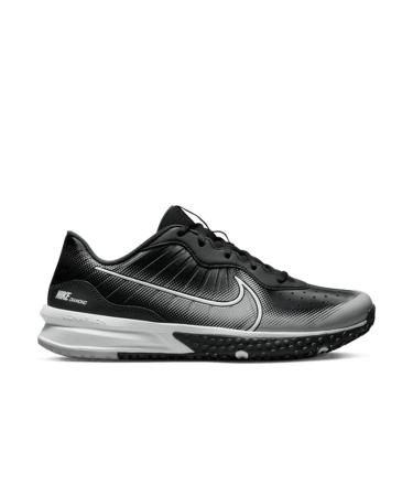 Nike Alpha Huarache Varsity 4 Baseball Turf Shoes nkDJ6518 9 Black | Gray