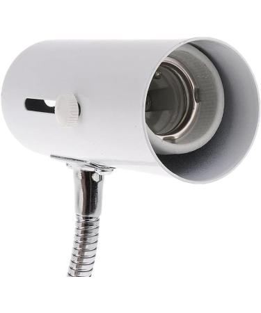 LOVIVER Adjustable E27 Ceramic Clamp Light Socket for Terrariums | 300W Heat Lamp Bulb Holder - Ideal for Reptiles & Plants - Buy Online on SooperMarket.com