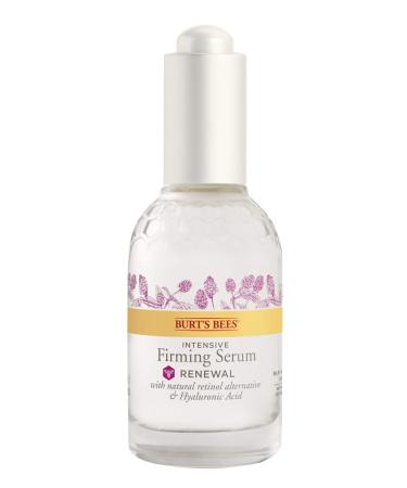 Face Serum, Burt's Bees Retinol Alternative, Facial Care with Hyaluronic Acid, Intensive Firming Skin Care, 1 Ounce