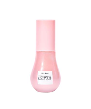 Glow Recipe Watermelon Glow Niacinamide Dew Drops Mini - Brightening Serum with Hyaluronic Acid & Moringa Oil + Vitamin E - Hydrating Face Serum + Hyperpigmentation Treatment - Travel Size (15 ml) 15.00 ml (Pack of 1)