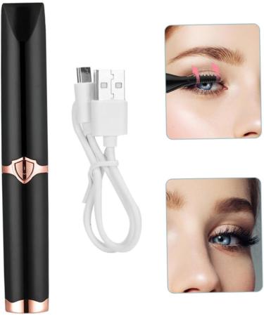 Heated Eyelash Curler Heated Eyelash Curler Electric Rechargeable Long Lasting Lash Curler for Makeup Black - Buy Online on SooperMarket.com