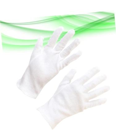 KICHOUSE 12 Pairs Industrial Gloves Anti-Spitting Work Gloves Thermal Gloves Warm Work Gloves Moisturizing Hand Gloves Moisturizing Gloves Cotton Gloves White Labor Protection Cotton Spa L1:23X10cm White - Buy Online on SooperMarket.com