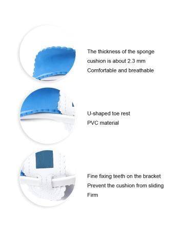 Ymiko Hallux Valgus Corrector Kit - 2 Pcs Toe Straightener and Bunion Splints - Buy Online on SooperMarket.com