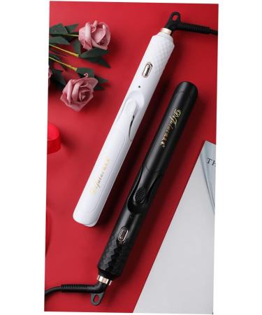 PLAFOPE 1pc Curling Iron Curling Wand Hair Straightening Comb Electric Hot Comb Hair Curlers White US Plug White - Buy Online on SooperMarket.com