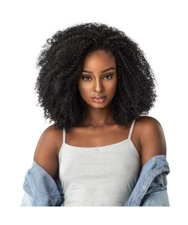 Sensationnel CKCo HalfWig - Synthetic Instant weave full wig style CURLS KINKS AND CO Half wig - GAME CHANGER (1B)
