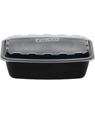 Glad 38-oz Rectangular Food Container - Pack of 25 | Convenient Storage Solution - Buy Online on SooperMarket.com