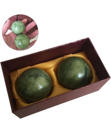 Shop Jade Massage Balls - 2pcs Hand Massager for Stress Relief & Health | Baoding Exercise Roller - Buy Online on SooperMarket.com