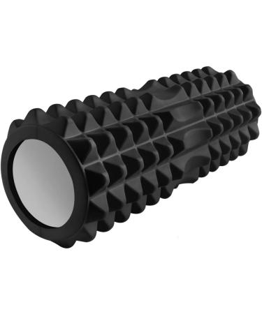 Fascia Roll 12cm | EVA Foam Pilates Yoga Massage | Black 33 cm - Perfect for Recovery - Buy Online on SooperMarket.com