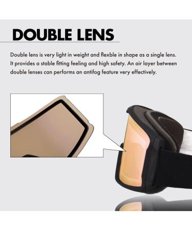 Oakley A Frame Snow Goggle Ski Snowboard Zero Replacement Lens - Buy Online on SooperMarket.com
