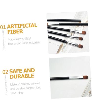 FOYTOKI 50 Pcs Eye Shadow Brush Women Makeup Supplies Eye Brush Esthetician Eyebrow Plastic - Buy Online on SooperMarket.com