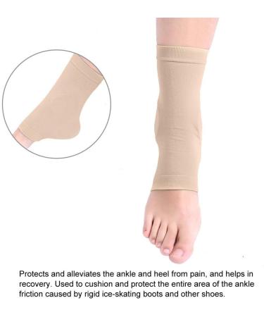 Ankle Protection Spout | Soft Silicone Protective Pillow for Foot Heel & Shoe Breathable & Ideal for Boots Ice Skates Rails & Straps - Buy Online on SooperMarket.com