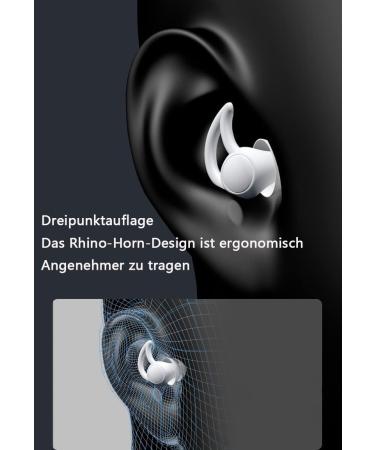 Buy Silicone Ear Plugs for Sleeping - Reusable Hearing Protection for Noise Reduction | 2 Pairs with Aluminum Container - Ideal for Side Sleepers Snoring Travel & Work - Buy Online on SooperMarket.com