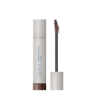 Tinted Brow Gel Brow Wax Vegan Waterproof Brow Wax (Dark gray brown)