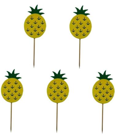 Luzhengyang 5 Pieces Vivid Felt Cupcake Toppers Food Picks for Kids Birthday Party - Buy Online on SooperMarket.com
