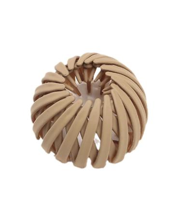 Tsugar bun maker clip bird nest shaped hair clip clamps.