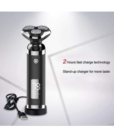 GeRRiT Electric Razor for Men - Waterproof Cordless Rotary Shaver | Wet & Dry Rechargeable Electric Razors for Superior Shaving Experience - Buy Online on SooperMarket.com