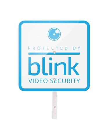 Blink Yard Sign with Two Window Decals Bundle