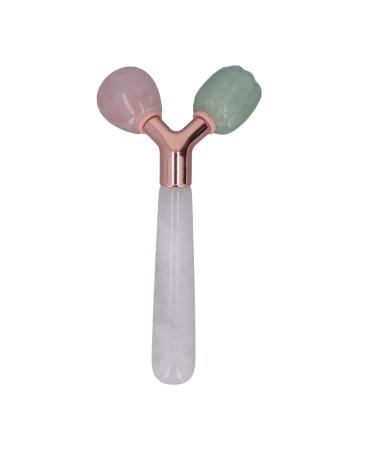 Jade Roller Skin Tightening & Reducing Puffiness & Finely Polished Face Massager Roller Skin Care Face Sculpting Tool - Facial Massager Lifting Tool for Face Eyes Neck Salon