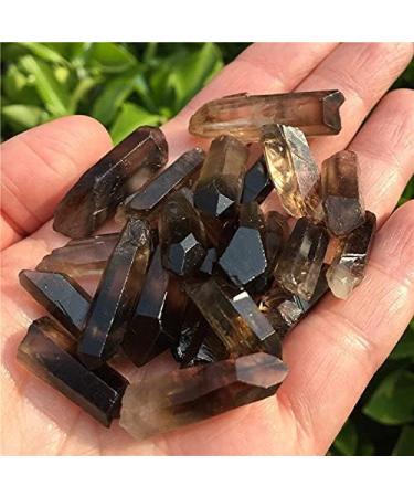 Natural Smoky Quartz Crystal Point Stone Raw Gemstone Rough Specimen Minerals Stone Home Decoration - Buy Online on SooperMarket.com