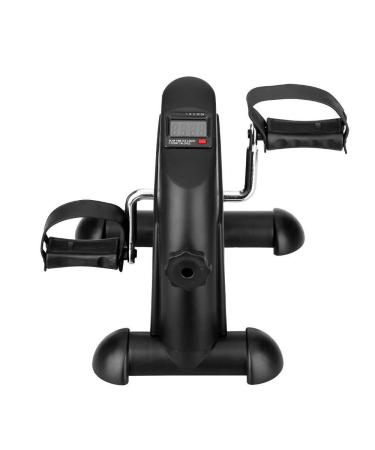 Mini Exercise Bike, Under Desk Bike, Arm & Leg Peddler Machine with LCD Screen Display, Portable Cycle