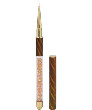 Manicure Liner Pen Nail Rhinestone Picker Dotting Pen Nail Art DIY Decoration Tool for Household Nail Shop (Orange stripes (middle pull cord)) - Buy Online on SooperMarket.com