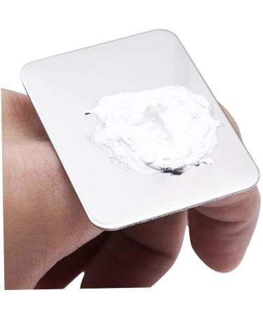 1PC Stainless Steel Nail Art Palette Ring - Mini Polish Holder for Creative Nail Designs - Buy Online on SooperMarket.com
