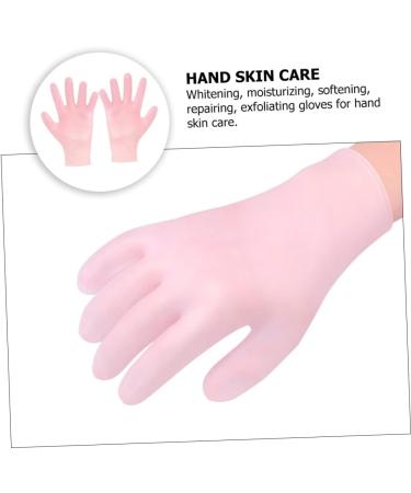 minkissy 1 Pair Whitening Moisturizing Gloves Pink Cotton Gloves Waterproof Gloves Moisturizing Gloves for Cracked Hand Holly Headband Dry Rough Skin Glove Sun Protection Sebs - Buy Online on SooperMarket.com