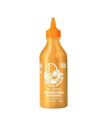 Thai Dragon Sriracha Mayonnaise 455ml. Sriracha Mayonnaise Sauce from Thai Dragon to add Flavour to Your Fish Tacos Burgers Sandwiches.