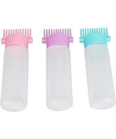 Jiawu Carrot Comb Applicator Bottle Hair Oil Applicator 6 Oz Accurate Sizing for Salon - Buy Online on SooperMarket.com