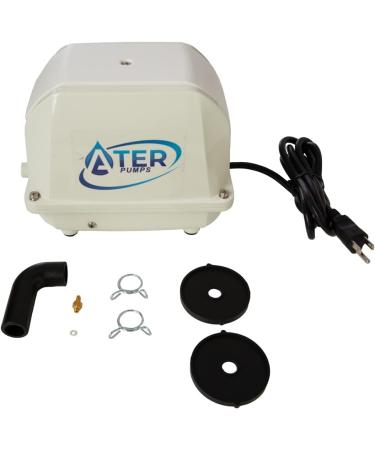 Ater JAM-80 Septic Aerator Air Pump - 500-600 gpd, 1/2 Acre Pond Aeration - Buy Online on SooperMarket.com