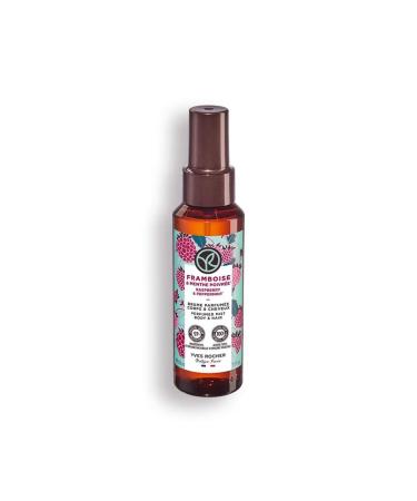 Yves Rocher Raspberry and Peppermint Hair and Body Spray Long Lasting Mist Women 100 ml./3.3 fl.oz.