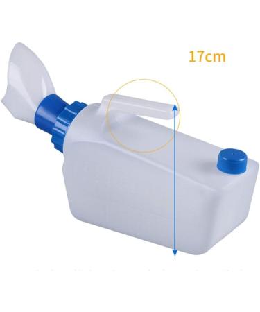 Portable Pee Plastic Pee Container Ms Urinal Home Care Urine Collection Containers Emergency Urinal Unisex 2000ml 1000ML - Buy Online on SooperMarket.com