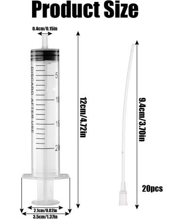 Buy Baby Bird Feeding Syringe - 1 Piece Dispenser with 20 Sterile Hoses for Small Animals Kittens & Puppies - Ideal for Scientific & Industrial Labs - Buy Online on SooperMarket.com